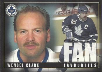 2002-03 Toronto Maple Leafs Platinum Collection #27 Wendel Clark Front