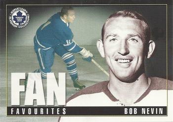 2002-03 Toronto Maple Leafs Platinum Collection #33 Bob Nevin Front