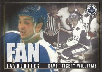 2002-03 Toronto Maple Leafs Platinum Collection #39 Dave Williams Front