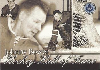 2002-03 Toronto Maple Leafs Platinum Collection #44 Johnny Bower Front