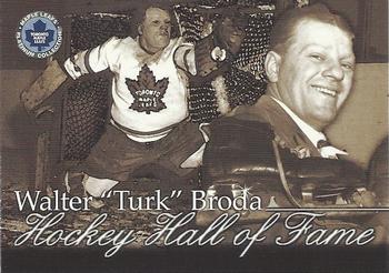 2002-03 Toronto Maple Leafs Platinum Collection #45 Turk Broda Front