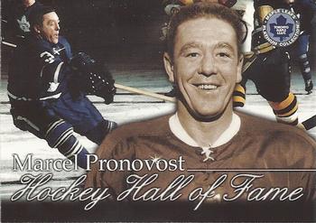 2002-03 Toronto Maple Leafs Platinum Collection #62 Marcel Pronovost Front