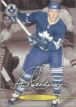 2002-03 Toronto Maple Leafs Platinum Collection #75 Paul Henderson Front