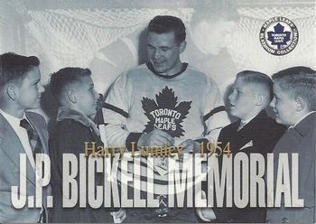 2002-03 Toronto Maple Leafs Platinum Collection #106 JB Bickell Winners Front