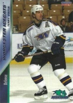 2002-03 Choice Worcester IceCats (AHL) #2 Terry Virtue Front