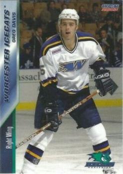 2002-03 Choice Worcester IceCats (AHL) #10 Greg Davis Front