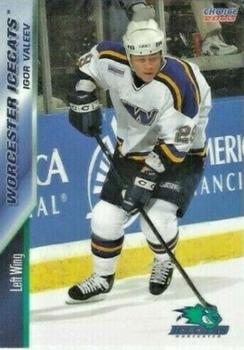 2002-03 Choice Worcester IceCats (AHL) #18 Igor Valeev Front