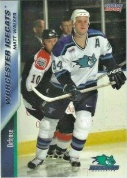 2002-03 Choice Worcester IceCats (AHL) #19 Matt Walker Front