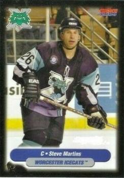 2003-04 Choice Worcester IceCats (AHL) #22 Steve Martins Front