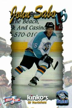 2003-04 Kinko's Atlantic City Boardwalk Bullies (ECHL) #21 John Sabo Front