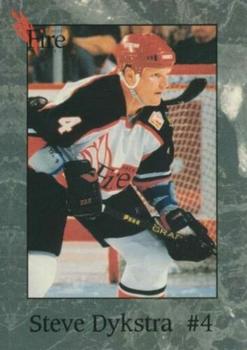 1995-96 Central Hockey League #NNO Steve Dykstra Front