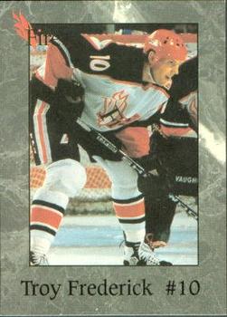 1995-96 Central Hockey League #NNO Troy Frederick Front