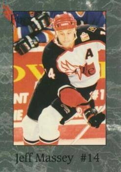 1995-96 Central Hockey League #NNO Jeff Massey Front