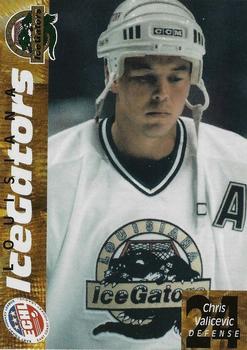 1996-97 Starzsports Louisiana IceGators (ECHL) #NNO Chris Valicevic Front