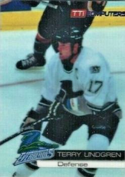 2000-01 Roox Florida Everblades (ECHL) #14 Terry Lindgren Front