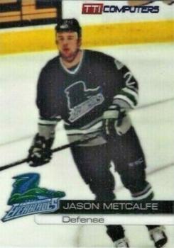 2000-01 Roox Florida Everblades (ECHL) #19 Jason Metcalfe Front