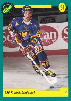 1991 Classic Draft Picks #44 Fredrik Lindquist Front