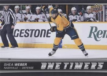 2015-16 Upper Deck - One Timers #1T-SW Shea Weber Front