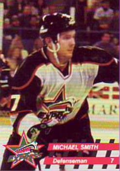 1993-94 Roanoke Express (ECHL) #NNO Michael Smith Front
