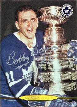 2002-03 Toronto Maple Leafs Platinum Collection - Signature #71 Bobby Baun Front