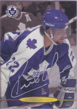 2002-03 Toronto Maple Leafs Platinum Collection - Signature #74 Rick Vaive Front