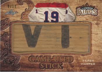 2016 Leaf Lumber Kings - Game-Used Stick #GS-69 Terry Harper Front
