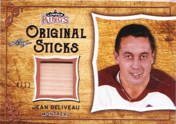 2016 Leaf Lumber Kings - Original Sticks #OS-12 Jean Béliveau Front