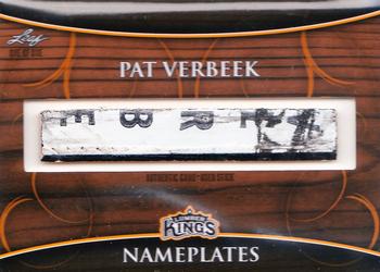 2016 Leaf Lumber Kings - Nameplates #NP-PV Pat Verbeek Front