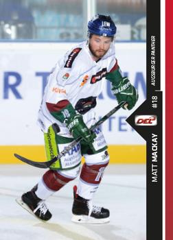 2016-17 German DEL Playercards Basic #DEL-008 Matt MacKay Front