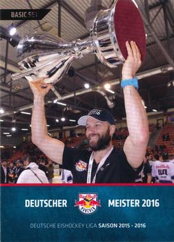 2016-17 German DEL Playercards Basic #DEL-219 Richie Regehr Front