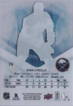 2016-17 Upper Deck Ice #76 Ryan O'Reilly Back