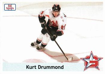 2002-03 RBI Sports Greensboro Generals (ECHL) #8 Kurt Drummond Front