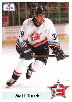 2002-03 RBI Sports Greensboro Generals (ECHL) #17 Matt Turek Front