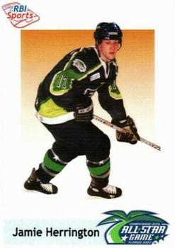 2002-03 RBI Sports ECHL #23 Jamie Herrington Front