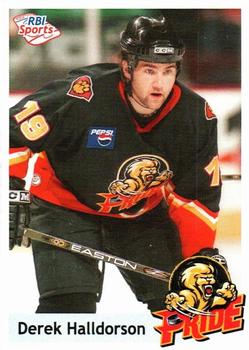 2002-03 RBI Sports ECHL #138 Derek Halldorson Front