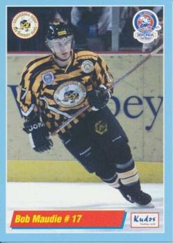 2000-01 British Ice Hockey Superleague BISL #NNO Bob Maudie Front