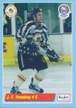 2000-01 British Ice Hockey Superleague BISL #NNO J.F. Tremblay Front