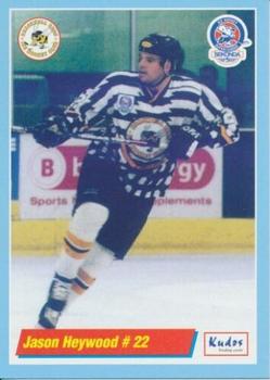 2000-01 British Ice Hockey Superleague BISL #NNO Jason Heywood Front