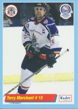 2000-01 British Ice Hockey Superleague BISL #NNO Terry Marchant Front
