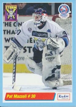 2000-01 British Ice Hockey Superleague BISL #NNO Pat Mazzoli Front