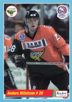 2000-01 British Ice Hockey Superleague BISL #NNO Anders Hillstrom Front