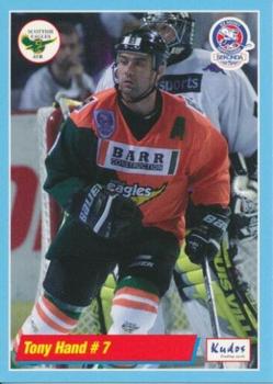 2000-01 British Ice Hockey Superleague BISL #NNO Tony Hand Front