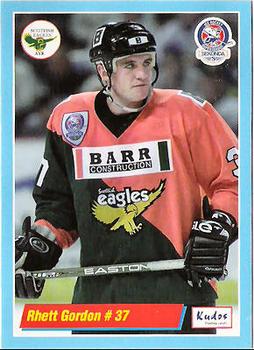 2000-01 British Ice Hockey Superleague BISL #NNO Rhett Gordon Front
