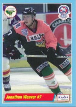2000-01 British Ice Hockey Superleague BISL #NNO Jonathan Weaver Front