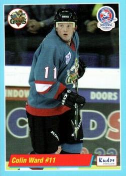 2000-01 British Ice Hockey Superleague BISL #NNO Colin Ward Front