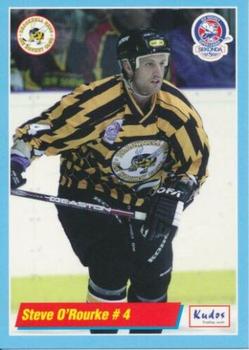 2000-01 British Ice Hockey Superleague BISL #NNO Steve O'Rourke Front