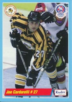2000-01 British Ice Hockey Superleague BISL #NNO Joe Cardarelli Front