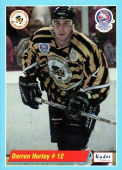 2000-01 British Ice Hockey Superleague BISL #NNO Darren Hurley Front