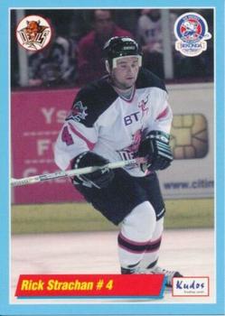 2000-01 British Ice Hockey Superleague BISL #NNO Rick Strachan Front