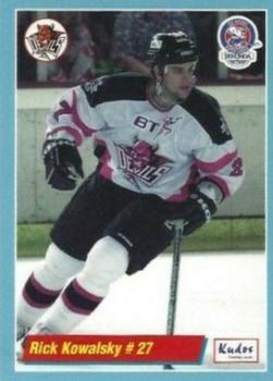 2000-01 British Ice Hockey Superleague BISL #NNO Rick Kowalsky Front